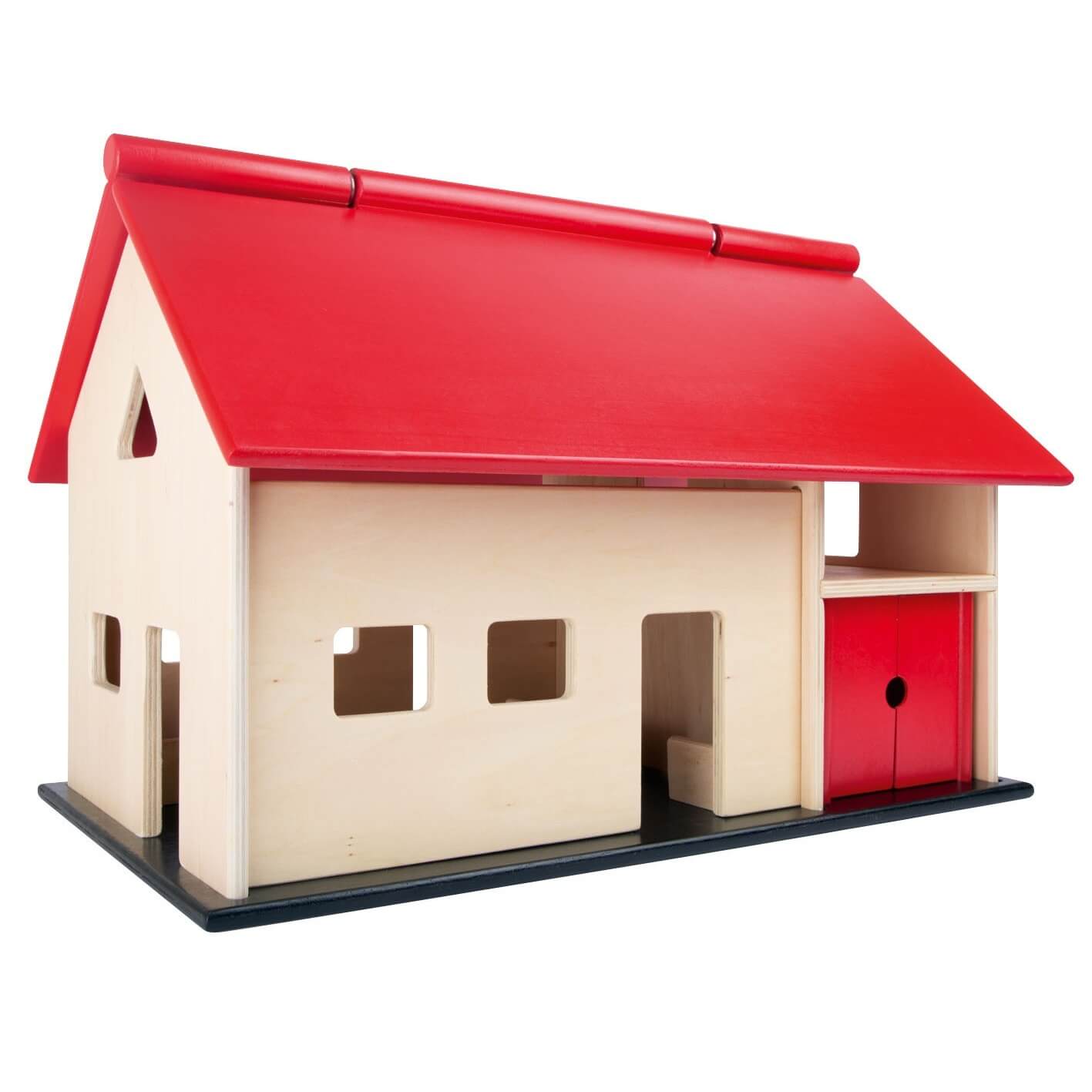 Puppenhaus bauernhof holz 