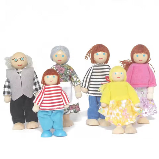 Puppenhaus figuren divers 