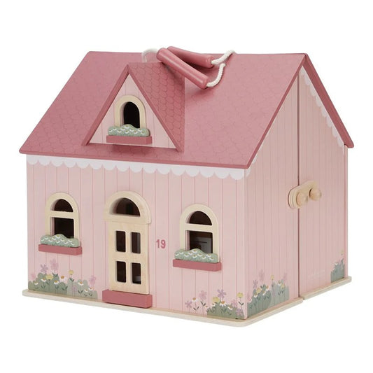 puppenhaus tragbar 